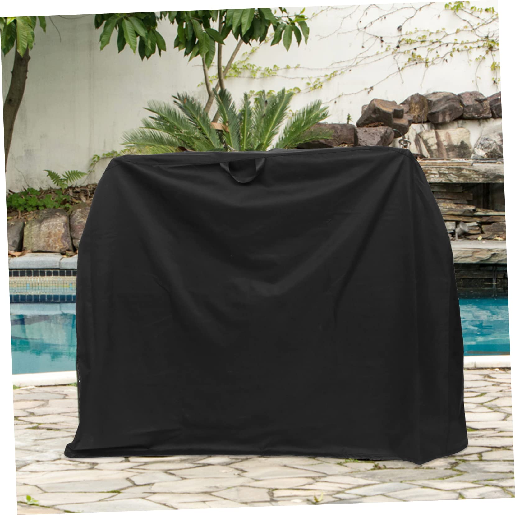 1 Pieza Funda Exterior para Barbacoa Oxford Protección BBQ Resistente al Desgarro Sol de Horno de Barbacoa de Accesorio de Camping y Jardín