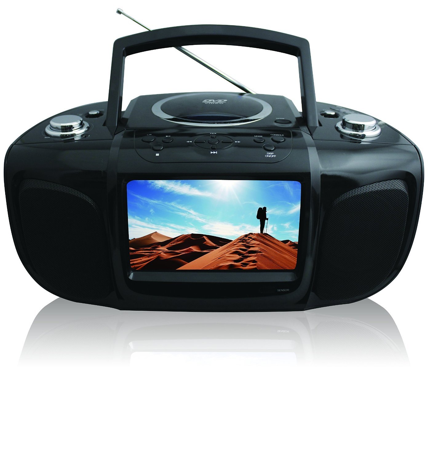 Amazon.co.jp: 7インチ液晶付 オールインワン DVDポータブルコンポ ZM 