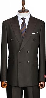 İlayda Emir, Erkek Kruvaze, Slim Fit, Çizgili, Tak