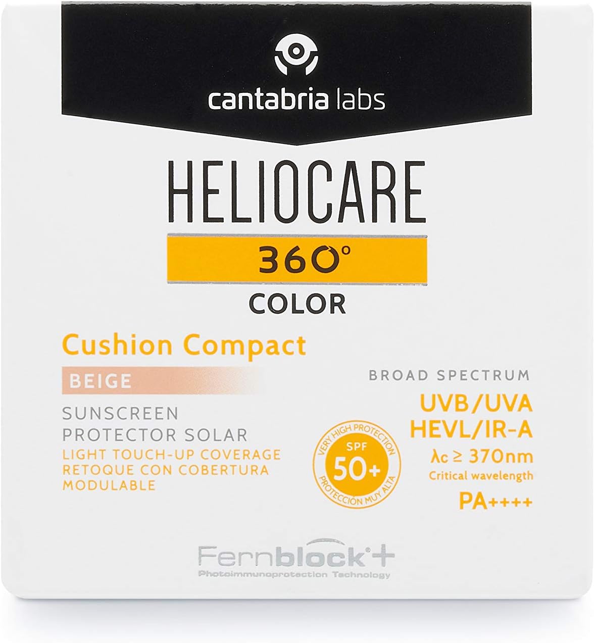 360 Color Cushion Compact SPF50+ 15g (Beige)