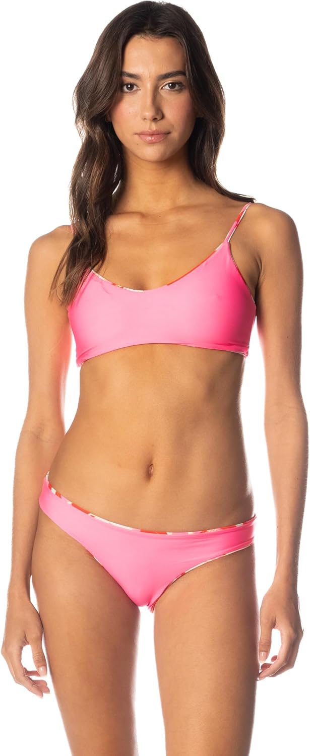 Maaji Womens Floral Rush Reversible Low Rise - Image 3