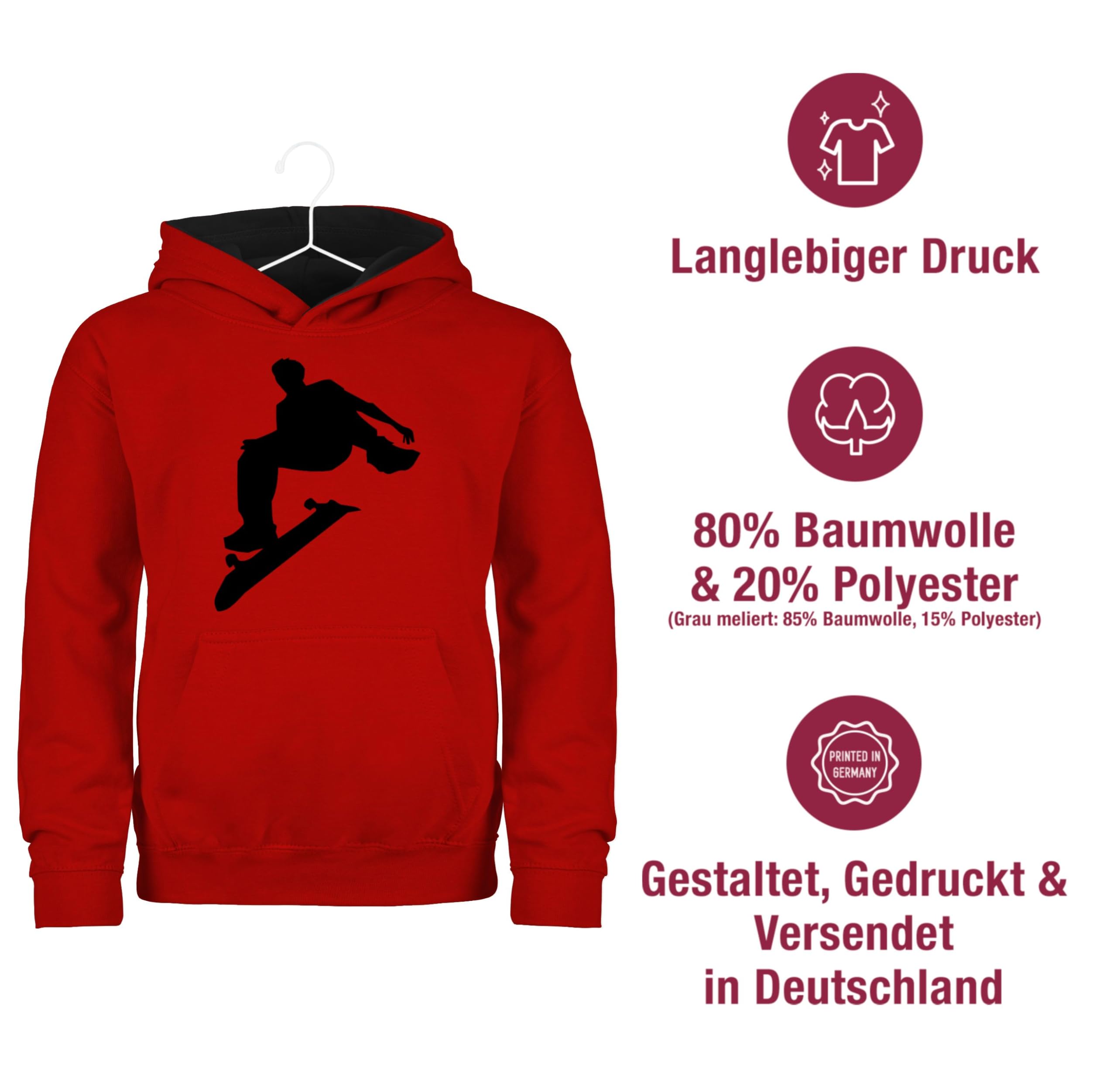 Shirtracer - Pullover Kinder Hoodie Jungen Mädchen - Sport Kleidung - Skater