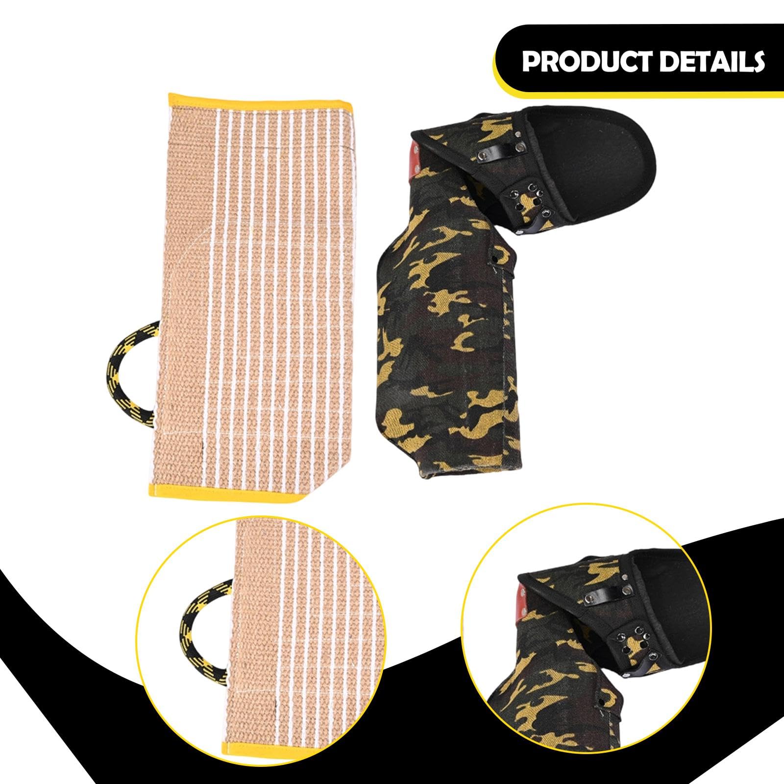 Brazo Protector contra mordeduras de Perro, Resistente, Interactivo, Profesional, único, Resistente a abrasión, de Entrenamiento, Juguete