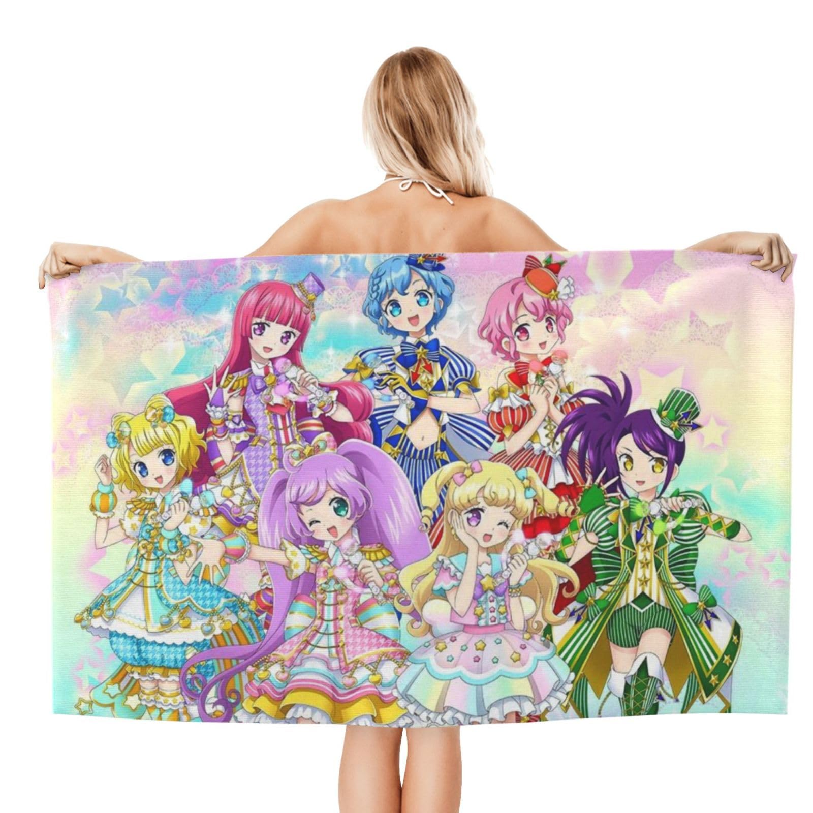 Amazon.co.jp: アイドルタイムプリパラ ビーチタオル バスタオル 大判