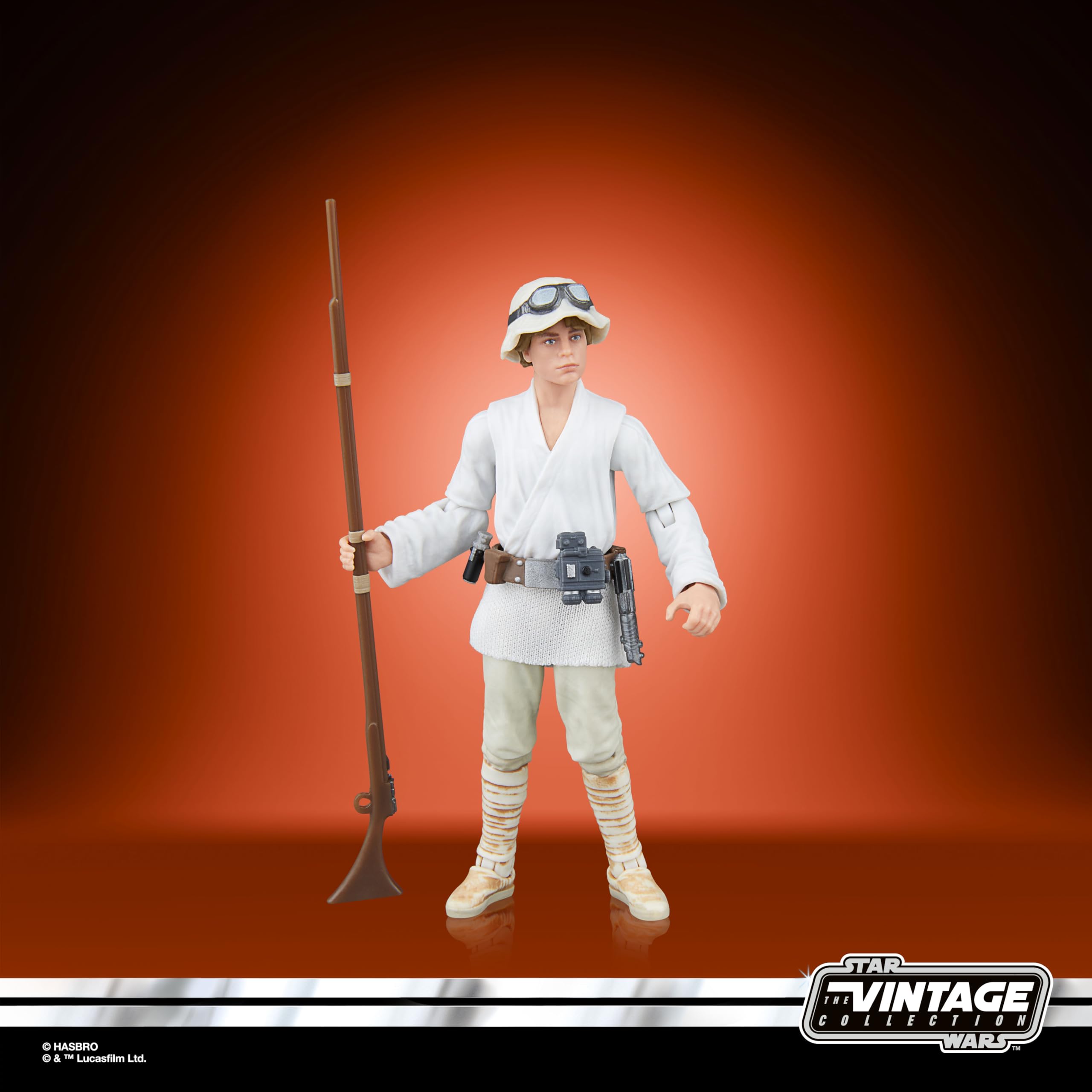 Hasbro Star Wars Śmigacz Lądowy i Luke Skywalker z Serii Star Wars The Vintage Collection, 9,5-Centymetrowa Figurka i Model Pojazdu z Filmu Gwiezdne Wojny: Nowa Nadzieja