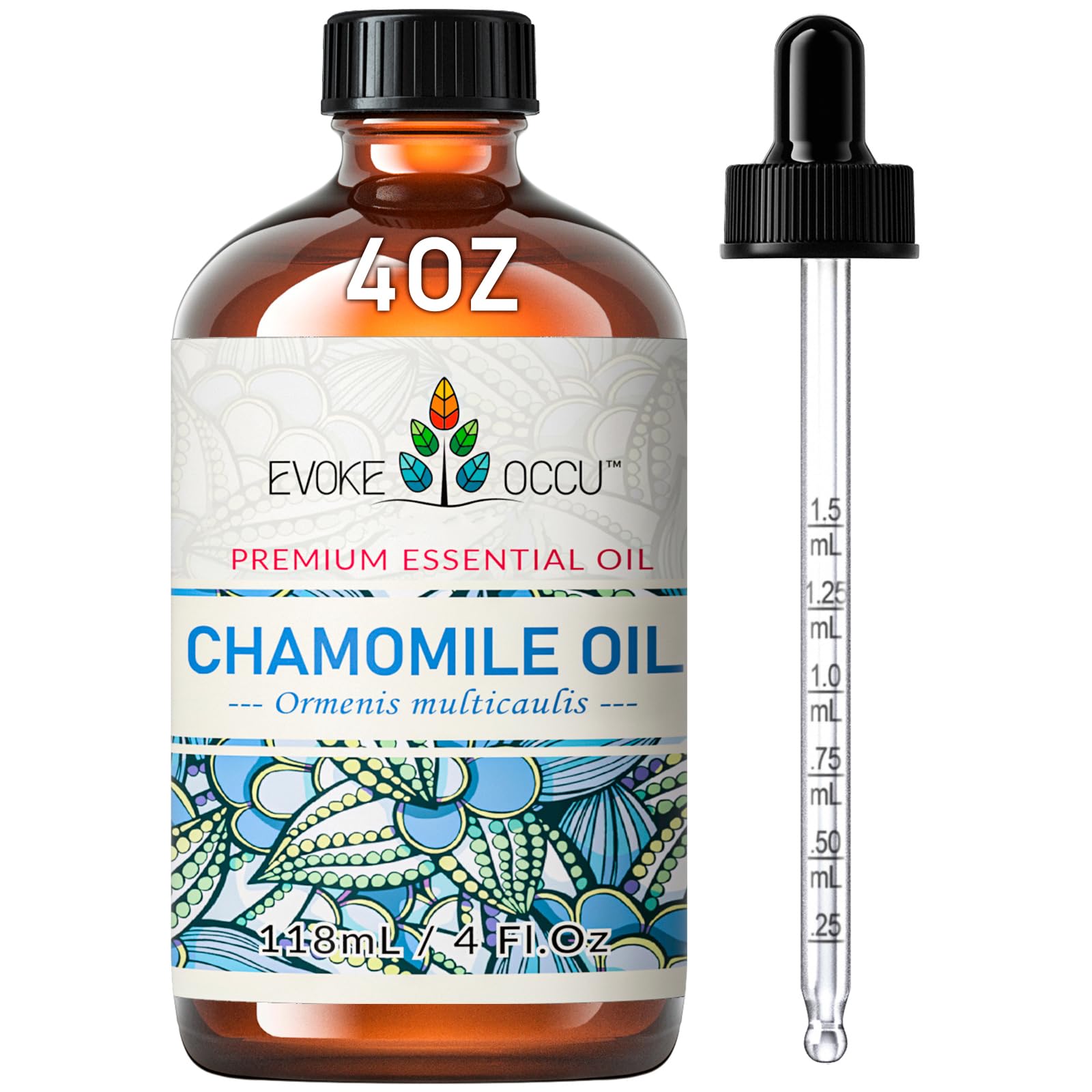EVOKE OCCU Chamomile Essential Oil for Skin Hair &amp; Diffuser