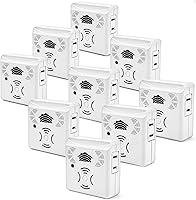 Vista 4 de Riddex Sonic Plus - Repelente ultrasónico de plagas, se conecta con salidas adicionales para uso en interiores, repelente de insectos, repelente