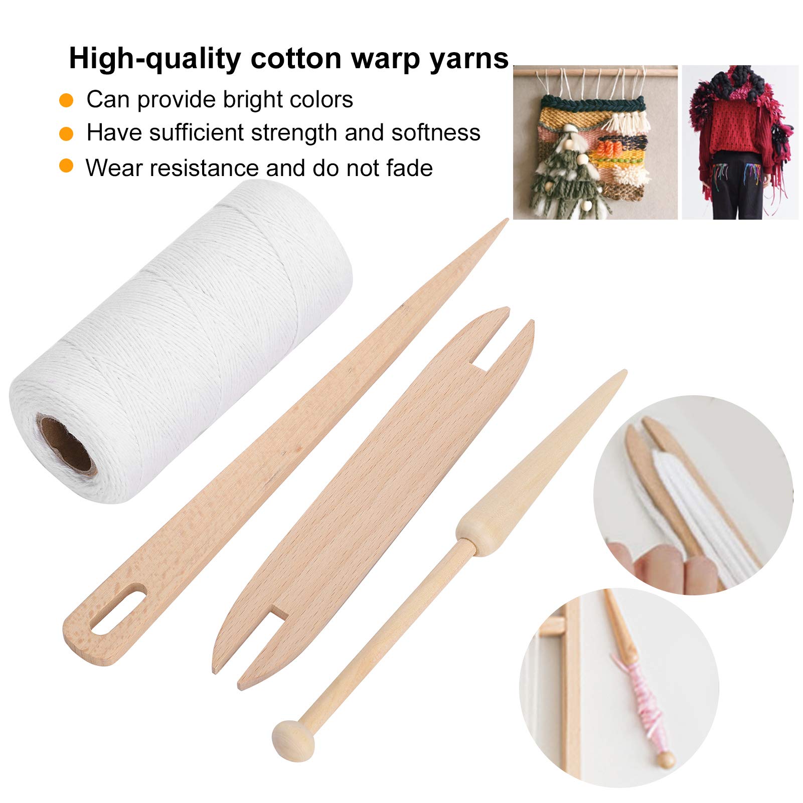 Loom Warp Cotton Ribbon Spinning Thread Yarns Blankets Warp Yarns Rug Webbing Black Ribbon Pure Cotton - Image 3