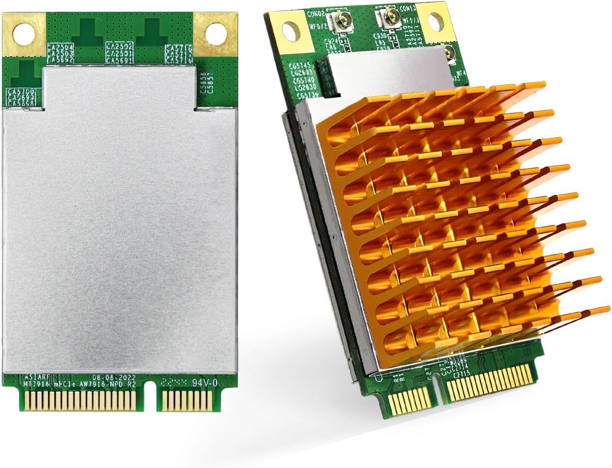 Tarjeta WiFi 6E / Adaptador WiFi 6E Mini PCIe – Módulo AX3000 de banda dual concurrente (G-banda 2T2R y A-banda 3T3R) miniatura 1