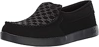 DC Men's Villain Slip-On Low Top Casual Sneakers - Skateboarder Style, Pill Pattern Grip
