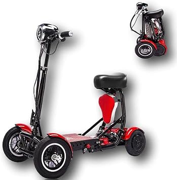 Mobility Scooter 4 Wheel Electric Scooter for Adults, Power Scooter by Thrive Mobility RED