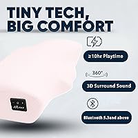 Vista 6 de Almohada cervical de espuma viscoelástica con forma de mariposa para soporte de cuello, almohada ortopédica cervical con contorno de cuello, diseño