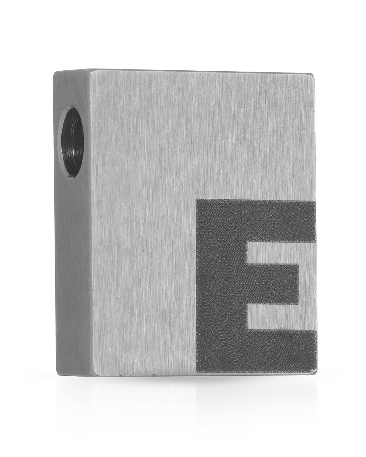 TeNoStainless Steel Pendant. Length 17 mm.