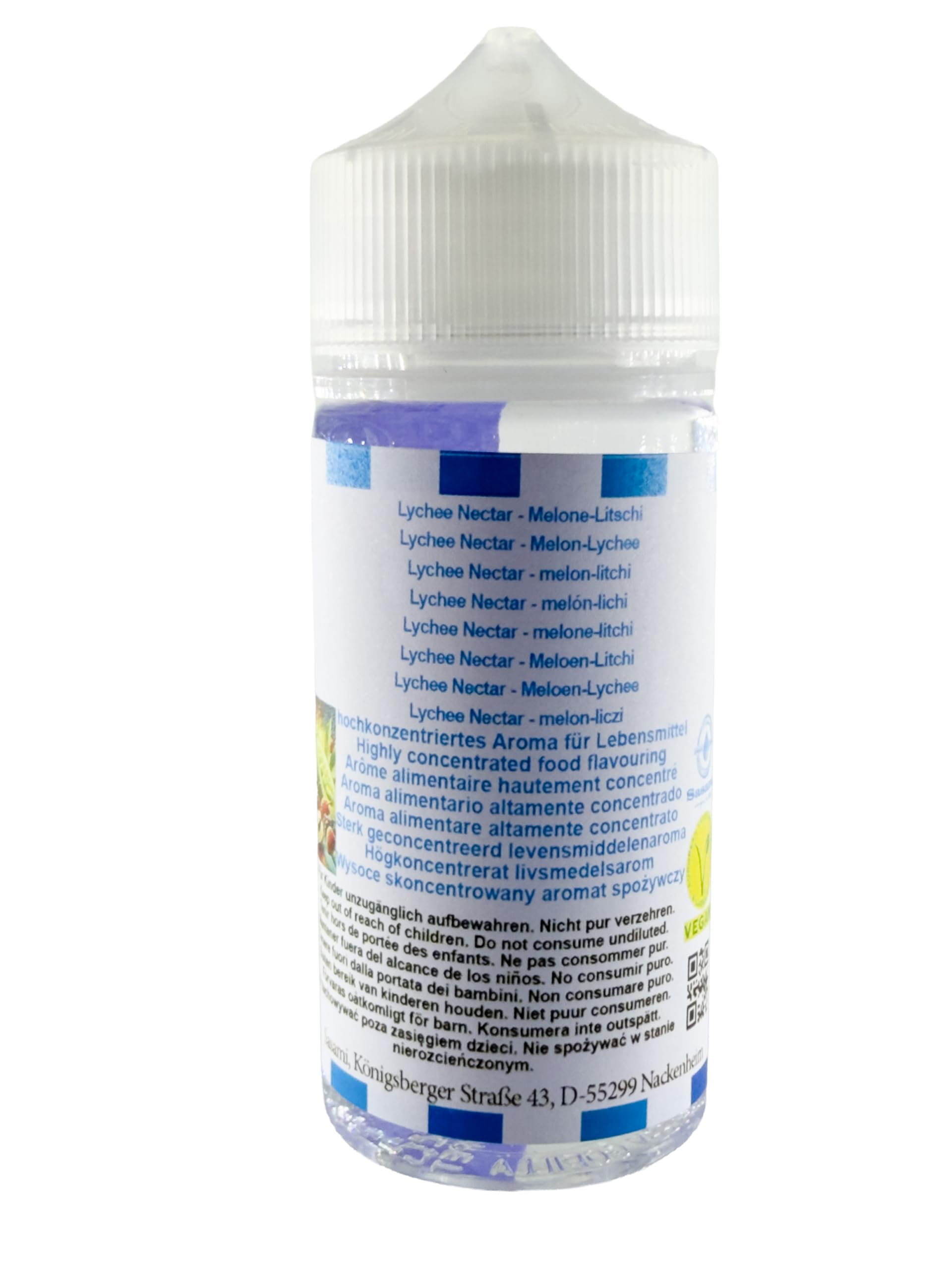 Lychee Nectar - Melone-Litschi Aroma Konzentrat - Vegan - Sasami - 100ml