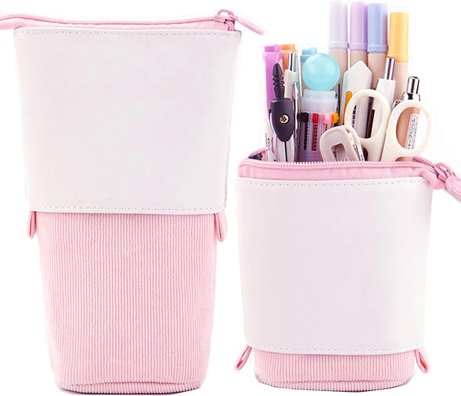Friinder Telescopic Pencil Bag Pen Holder Stationery Case