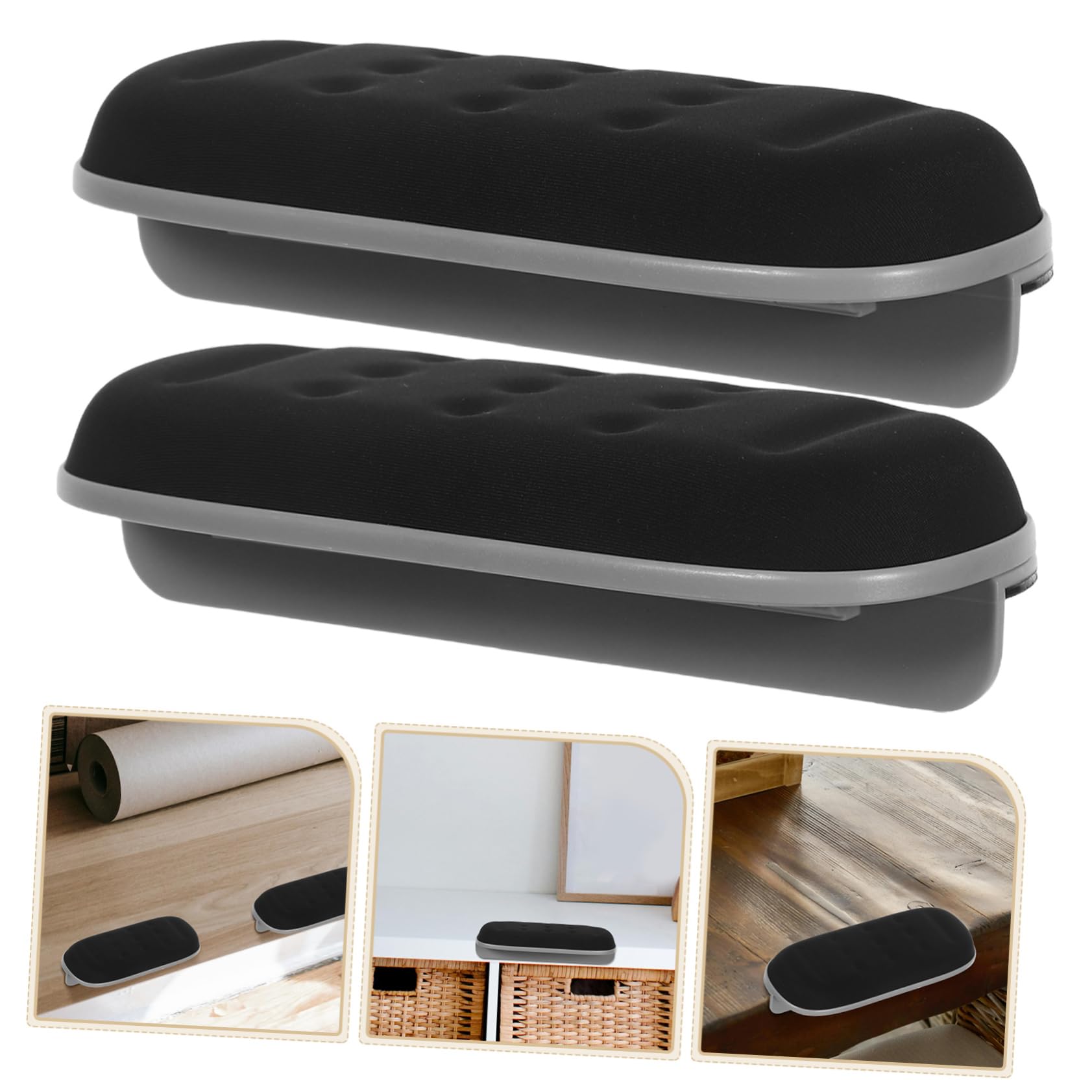 Gatuida Reposabrazos De Rebote Lento Soporte Ergonómico Para Brazo Reposabrazos De Escritorio Antideslizante Para Oficina y Hogar Fácil De Limpiar