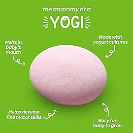 Happy Baby Organics Yogis Freeze-Dried Yogurt & Fruit Snacks, Mixed Berry, 1 Ounce (Pack of 1)