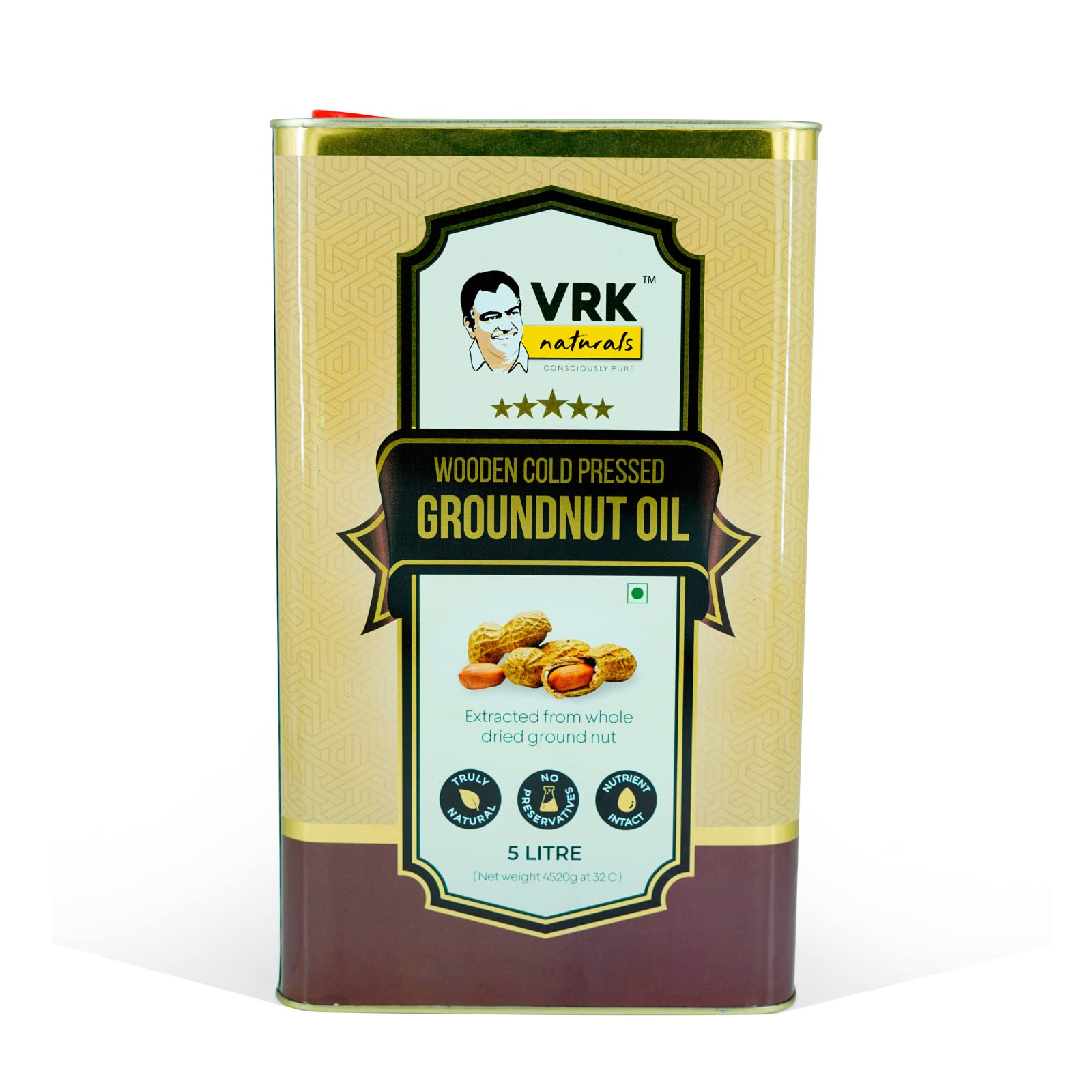 Buy VRK Post Diet Groundnut Oil by Dr.VRK for VRK Post Diet Extracted From The