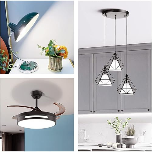 Miniatura 7 de Bombilla LED de repuesto para refrigerador CA 100-265V 3.5W KEI D34L E26 40W lámpara equivalente halógena luz blanca 6000K 600Lm 4W Electrodoméstico