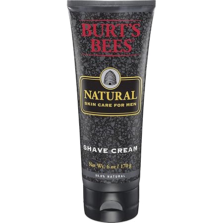 Burt's Bees Natural Skin Care for Men Shave Cream, 6 Ounces