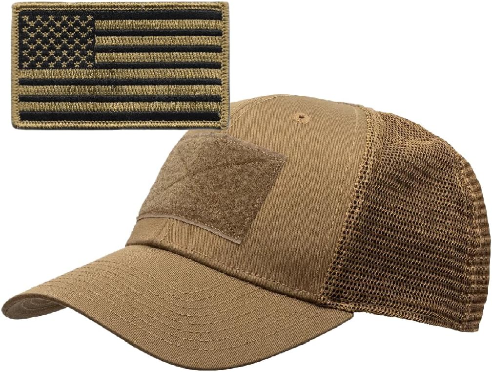 Gadsden and Culpeper 5.11 Tactical Trucker Hat Bundle - Coyote