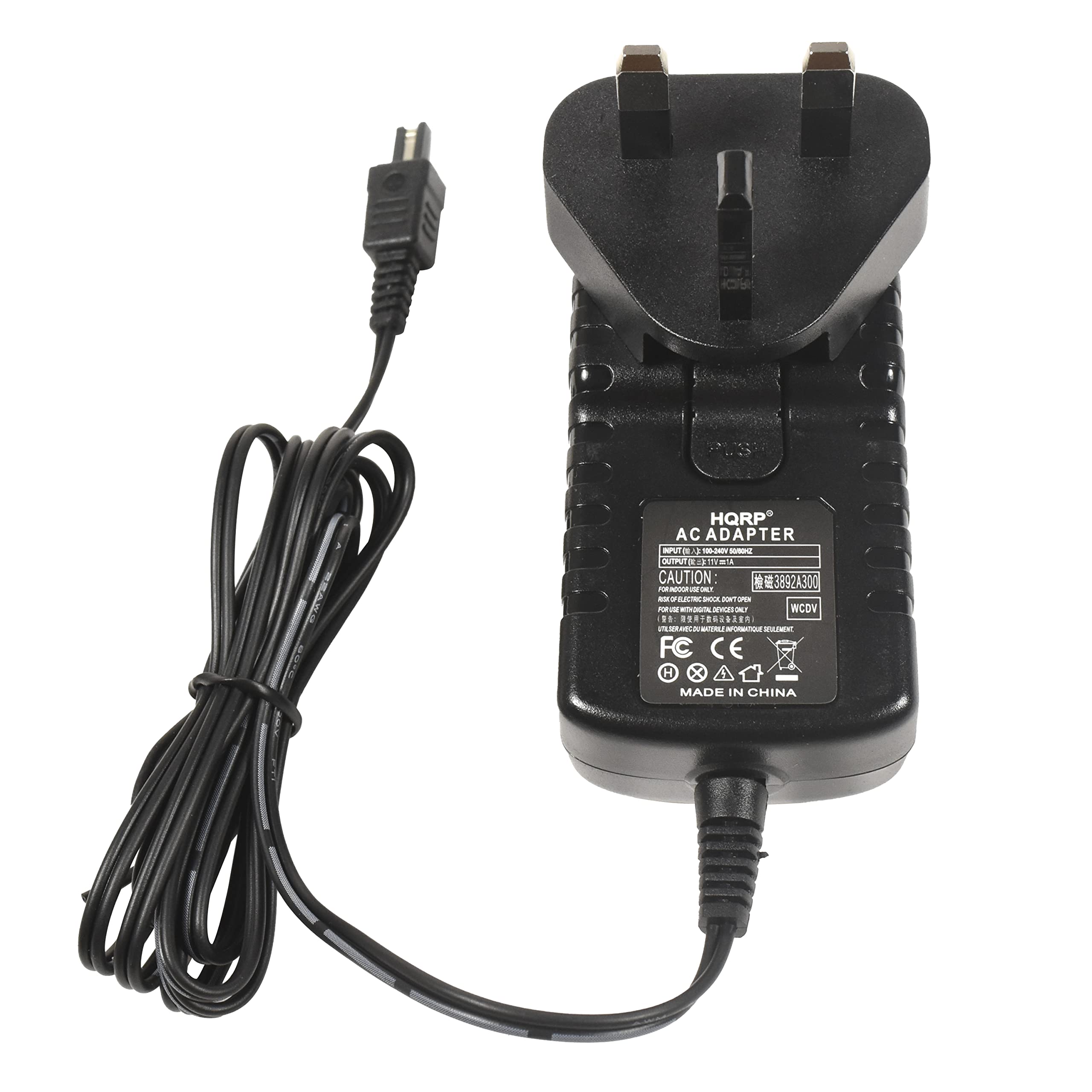 HQRP Wall AC Adapter Compatible with JVC Everio GZ-HD3/5/7 Camcorder Charger