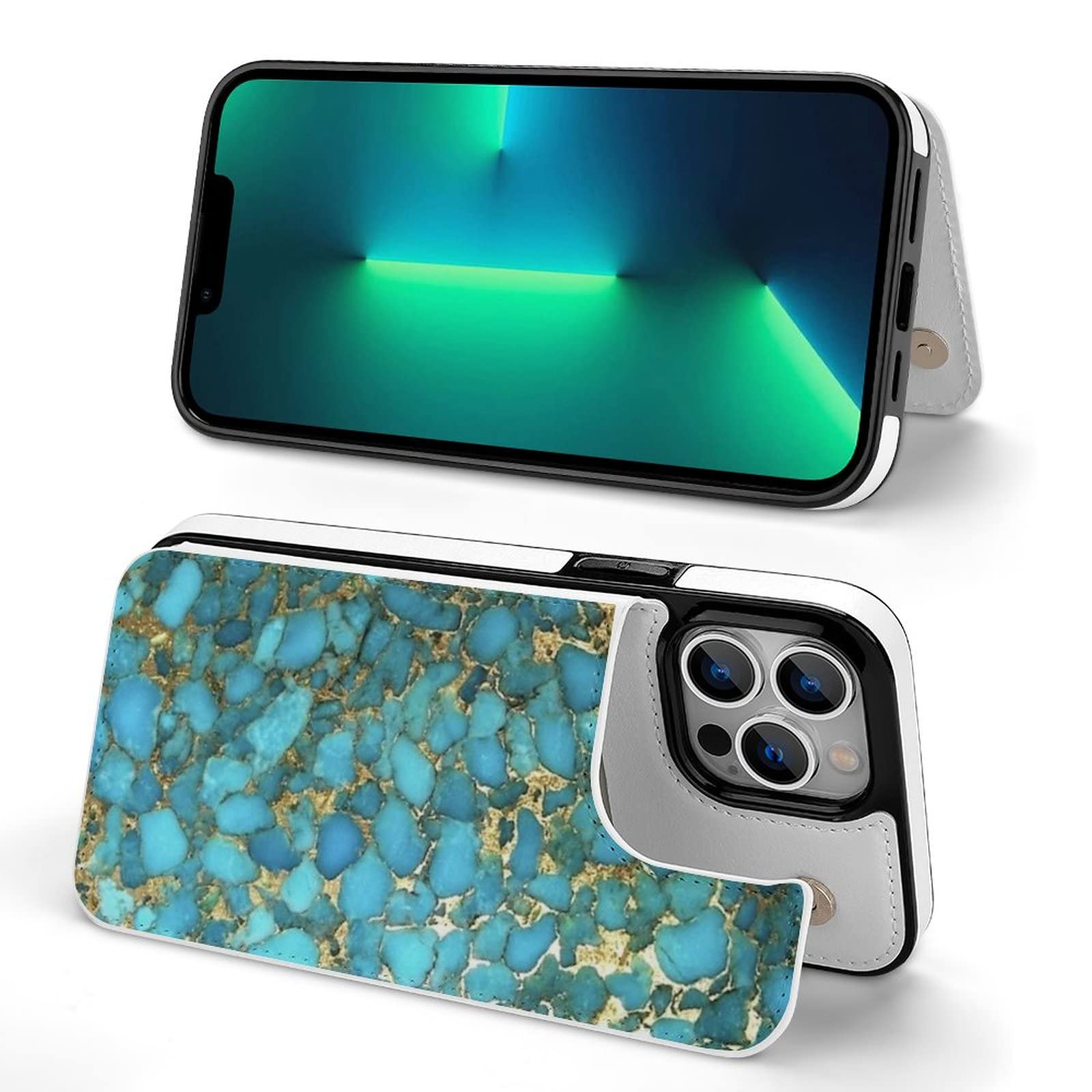 Amazon.co.jp: koana ターコイズブルーフォンケース iPhone 13 Pro Max