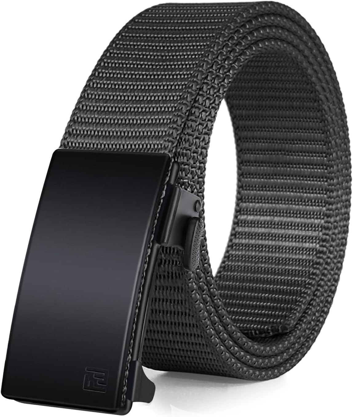 Men's Ratchet Belt, Nylon Tactical Belt, Adjustable Ratcheting Buckle for Golf Work Casual Outdoor Hiking Daily Wear