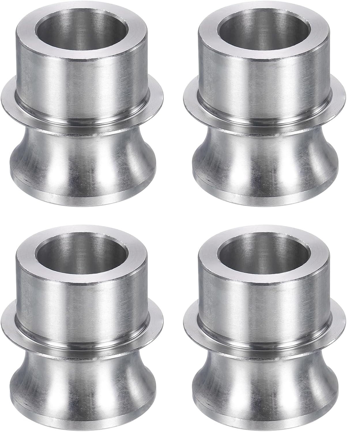uxcell 8 Pcs High Misalignment Spacer, 1" to 3/4" Standard Ball Width Stainless Steel Rod End Spacers