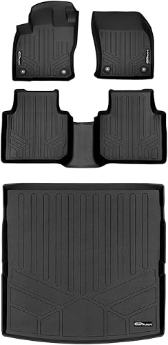 Vista 12 de MAXLINER - Juego de alfombrillas de primera fila, color negro, compatibles con Volkswagen Arteon 2019-2022