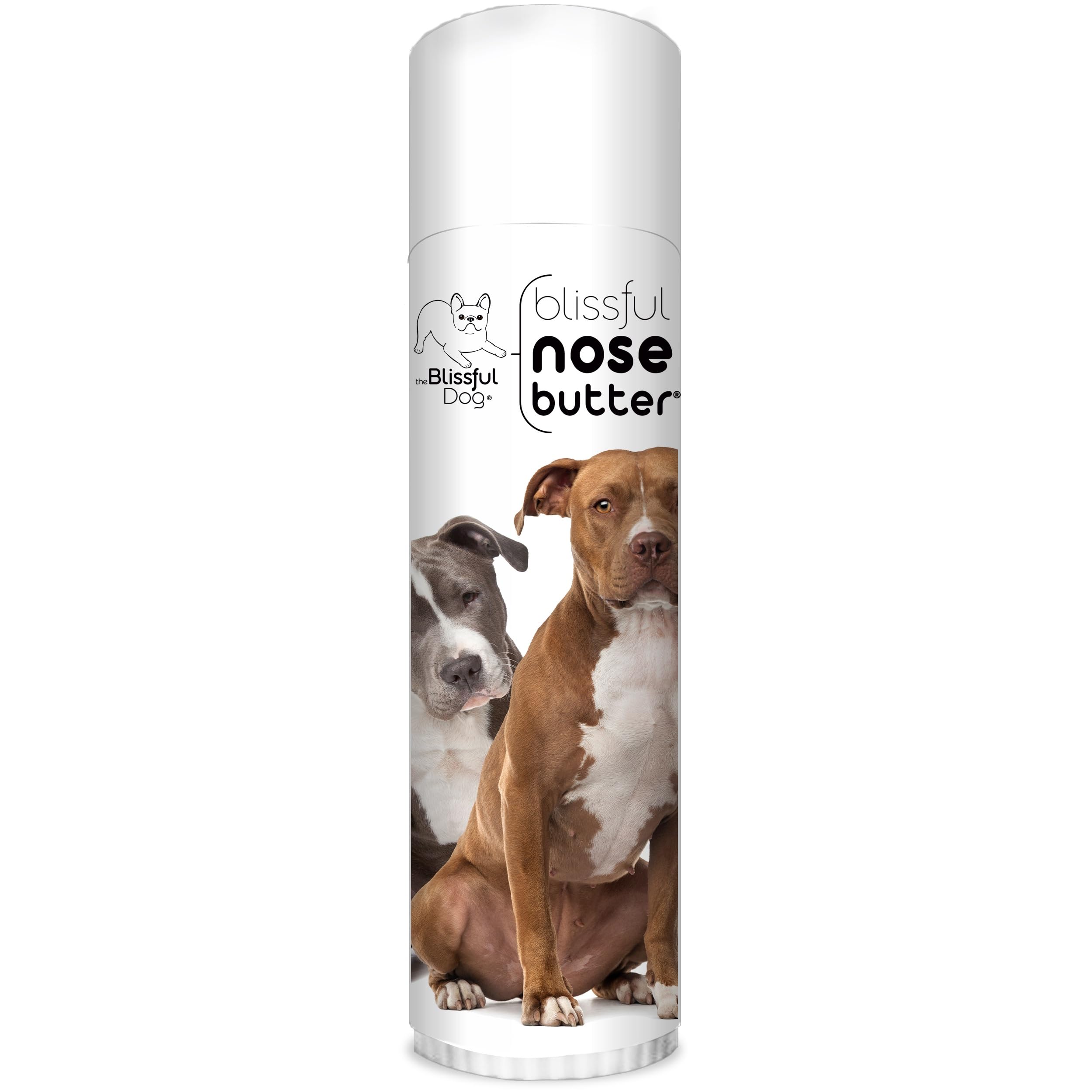 The Blissful Dog American Staffordshire Terrier Nose Butter, Versatile Dog Nose Balm for Dry Nose, Handcrafted Nose Moisturizer, Easy-to-Apply Dog Essentials, Unscented, 0.50 oz.