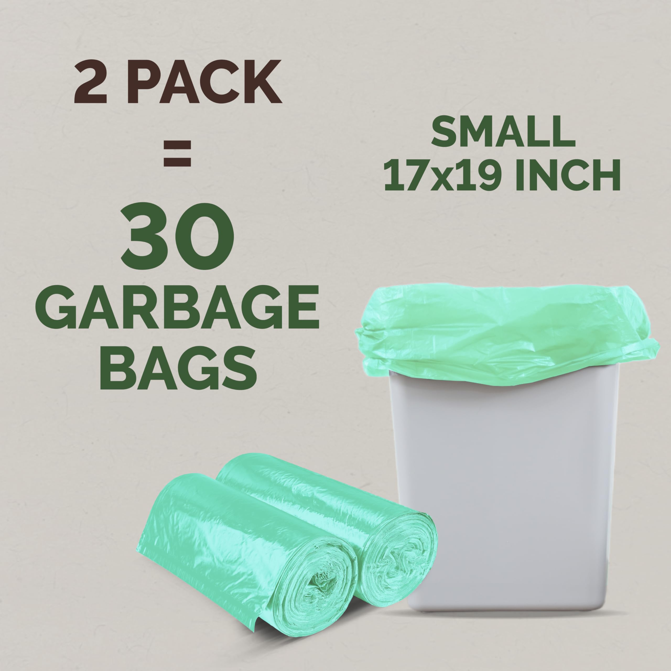 Eco-Friendly Origami Waste Bags - Pack of 3 -6