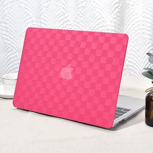 Seorsok Hard Shell Case & Keyboard Cover For MacBook Air 13" (2022-2018 Models A2337, A2179, A1932) - Cheetah Print