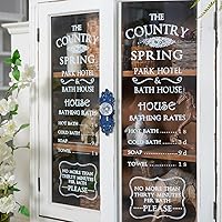 Vista 3 de SOFFEE DESIGN 2 tiradores vintage para cajones de armario, manijas de armario desgastadas con perilla de resina transparente, pomos de puerta