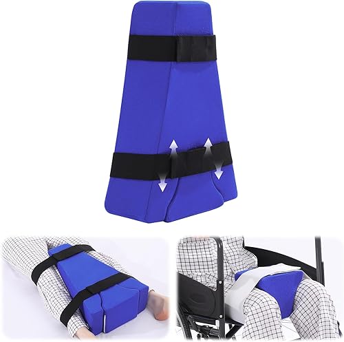 HOMBYS 2-in-1 Hip Abduction Pillow After Surgery, Separable Abduction Wedge Knee Separator Orthopedic Pillow with Strap for Separating Knees, Sit &