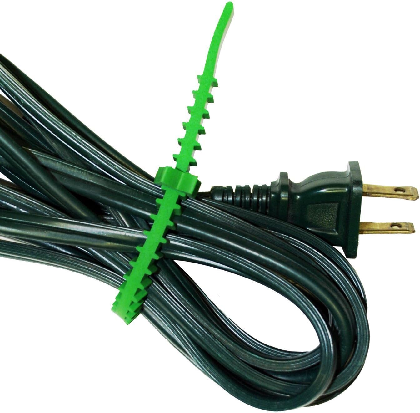 UT Wire UH-QG10GN(6PK) Garden Reusable Tie, 6 Pack, Green Ties