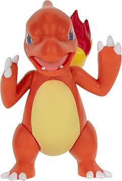 Pokemon Battle Articulated 3’ Figure Set S16 - Mimikyu-Charmeleon-Marill