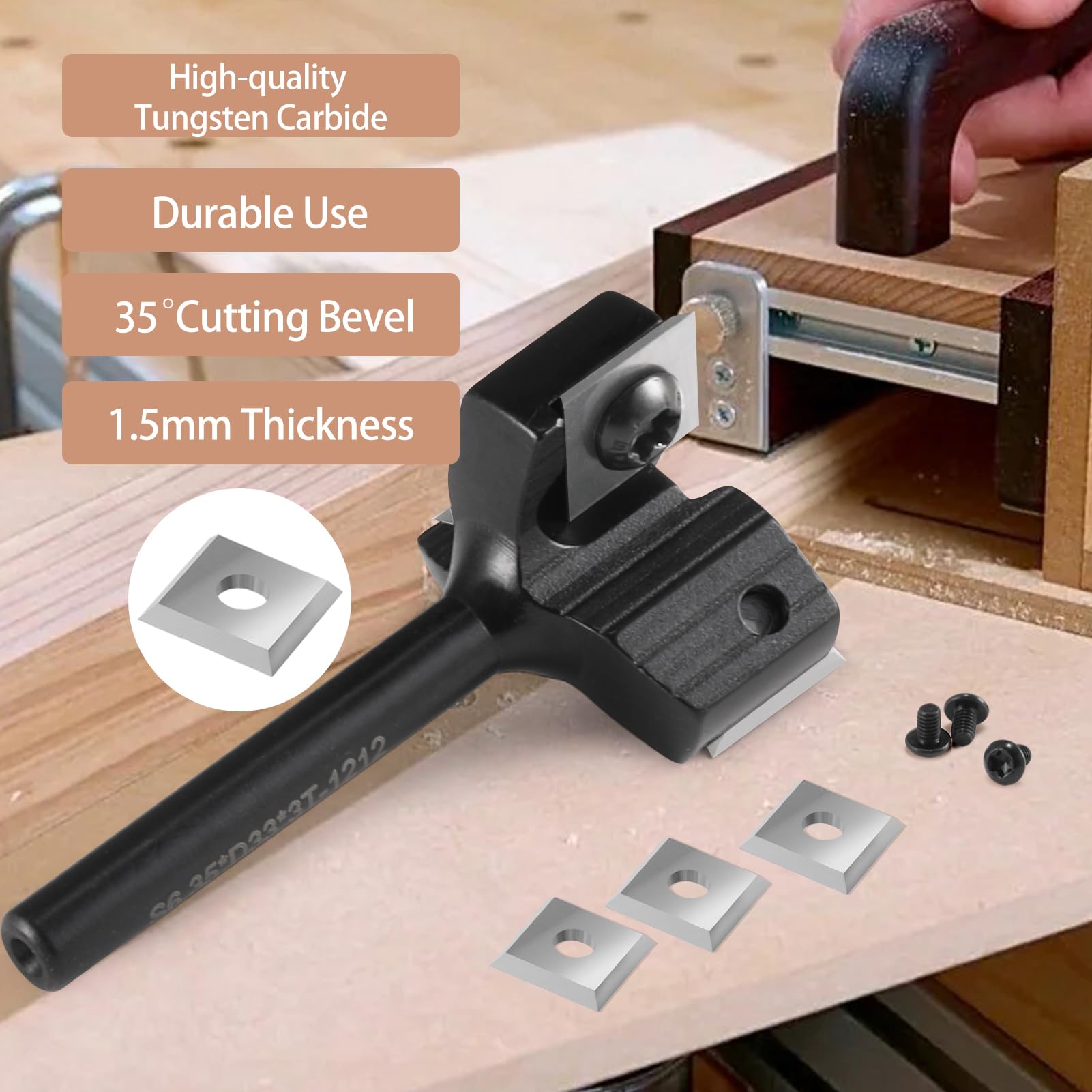 Surfacing Router Bit For Handheld Snapklik.com : CNC Spoilboard Surfacing Router Bit, 1/4