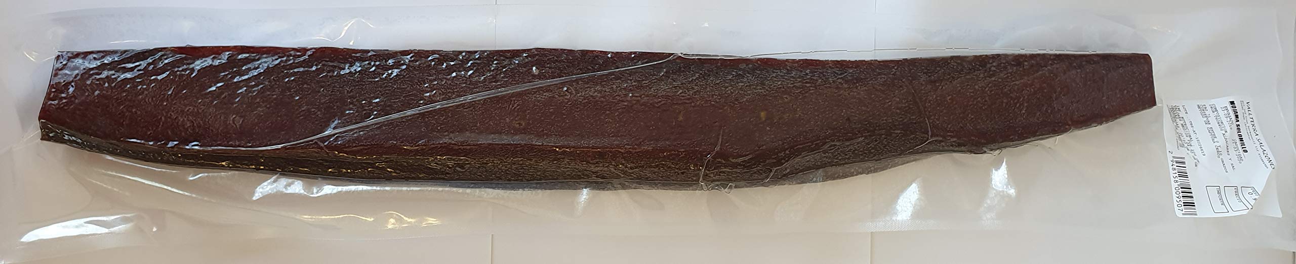 Solomillo de mojama de atún de aproximadamente 1 kg.