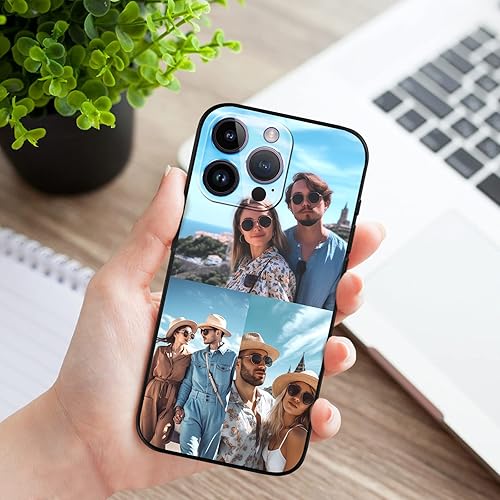 Miniatura 7 de Funda de teléfono con foto personalizada para iPhone 17, 16, 15, 14, 13, 12, 11 Pro Max Mini Xr XS, fabricada en Estados Unidos, funda de teléfono