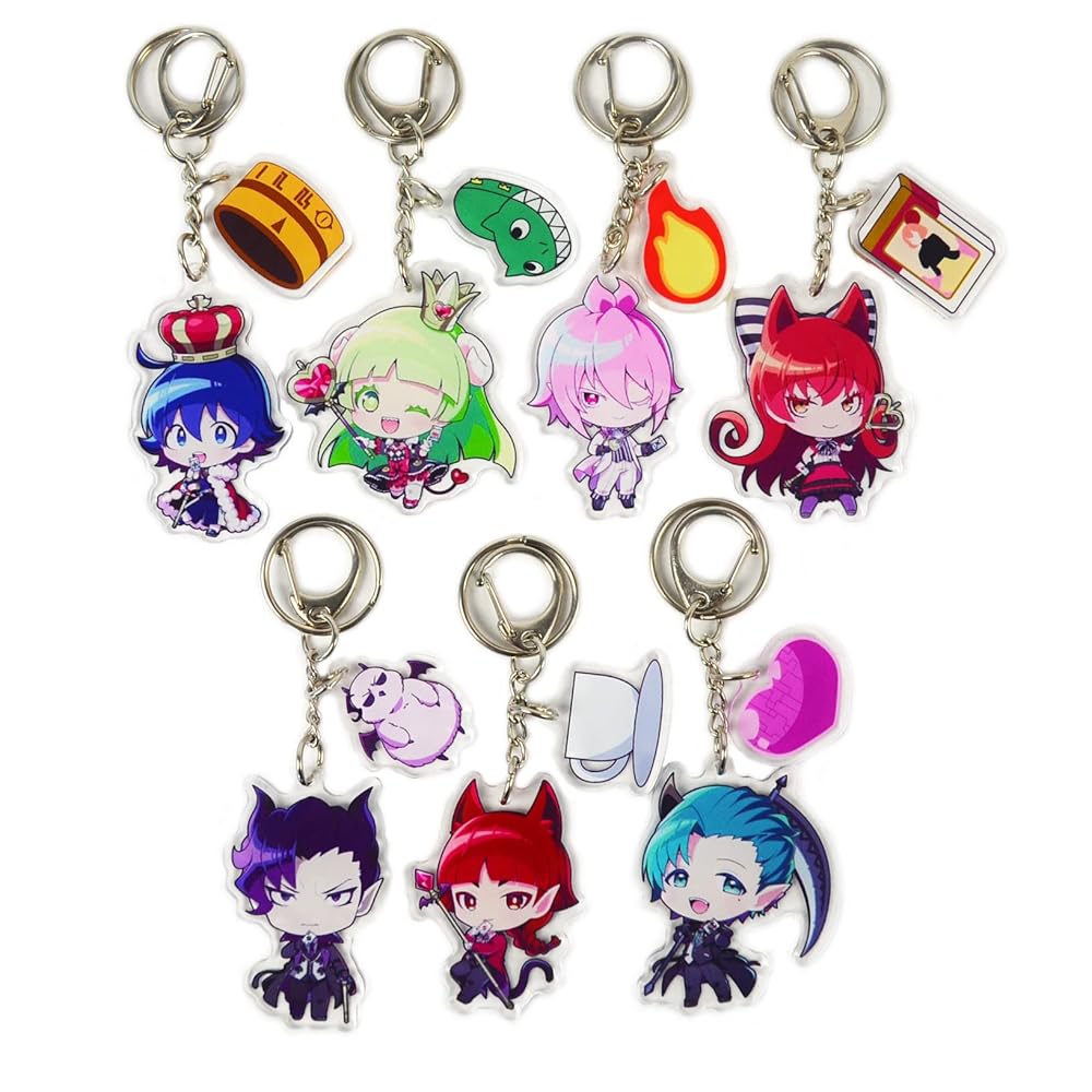 魔入りました！入間くん　鈴木　入間　アズ　アスモデウス　アリス　クララ　アクキー Amazon.co.jp: 魔入りました！入間くん キャラクター 掛ける絵