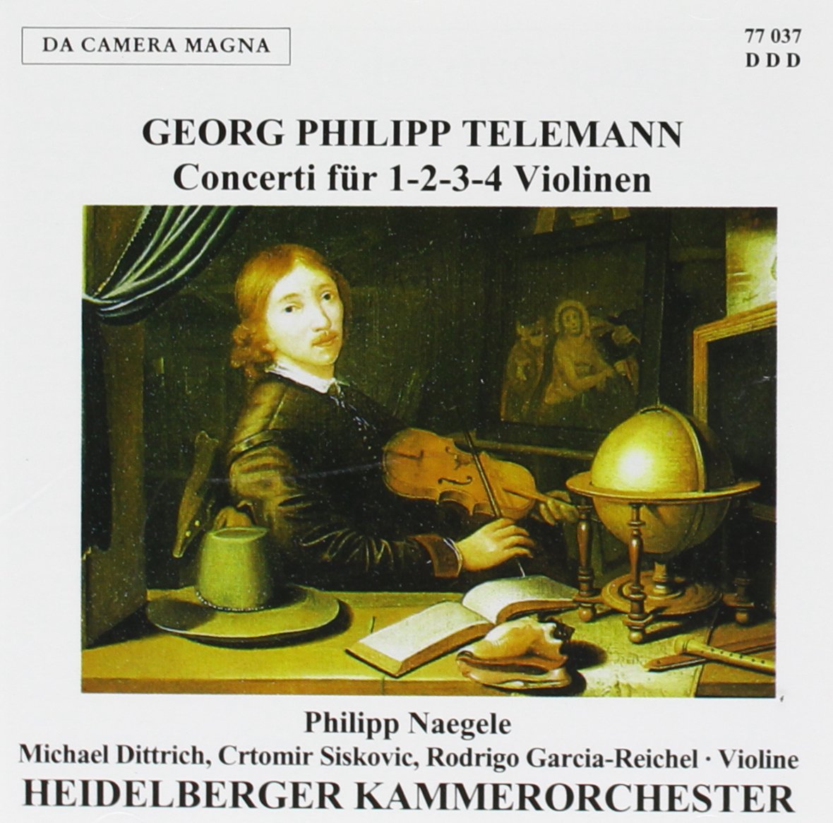 Georg Philipp Telemann: Concertos for 1-2-3-4 Violins