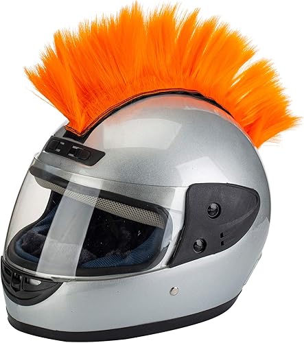Pelucas con Cresta Mohawk para Casco de Motocicleta, Ciclismo, Patinetas, Polo, Esquí, Snowboard, Traje de Cosplay