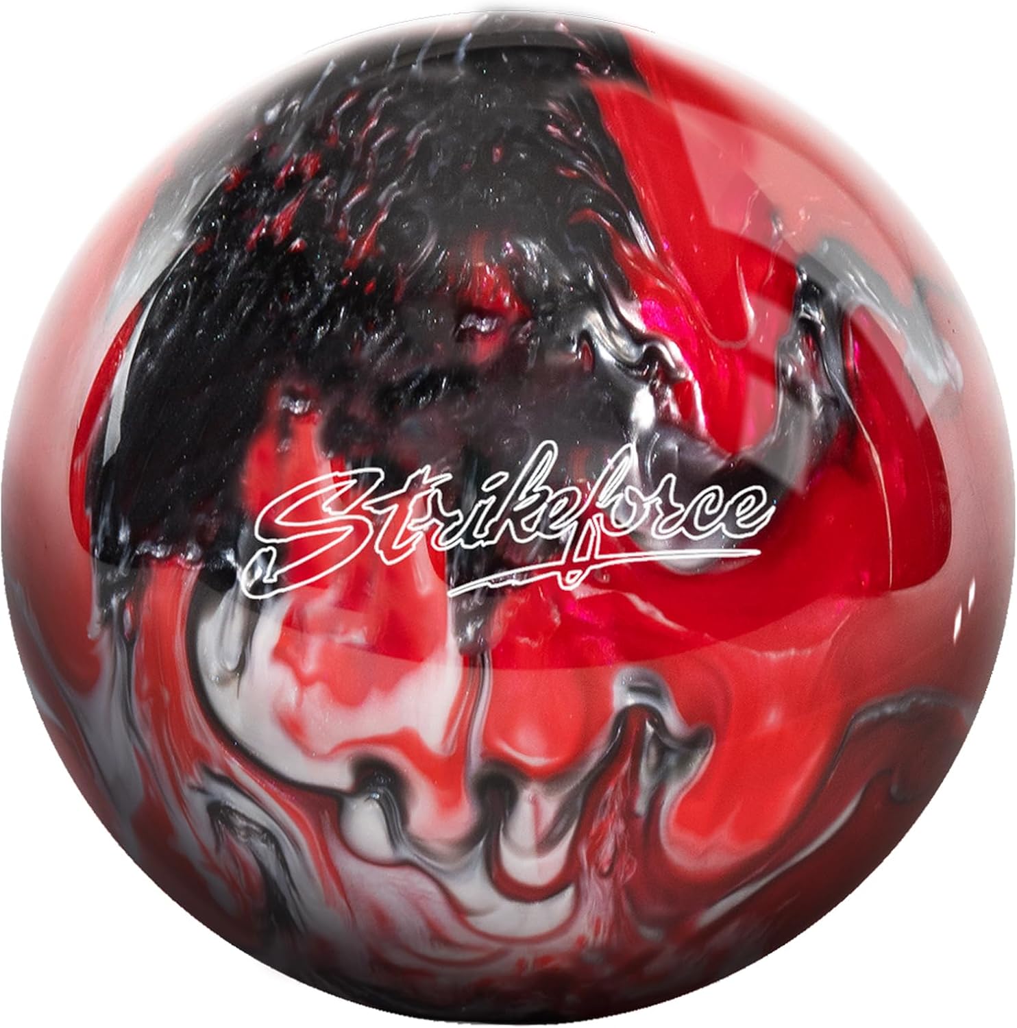 KR Strikeforce Polyester Undrilled Bowling Ball for Beginners or Great for Spare Shooting - Available in 6 Designs and 10 Different Weights
