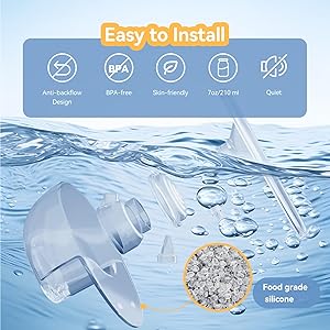 Hands Free Breast Pump Wearable MY-375 - Strong Suction, Low Noise, Wearable Breastfeeding Pump with 4 Mode &12 Levels, Portable Electric Breast Pump 24mm - 19/21/Insert/Flange, 2 Pack (White)