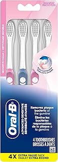 Oral-B Advanced Sensitive Toothbrushes, Extra Soft, 4 Count