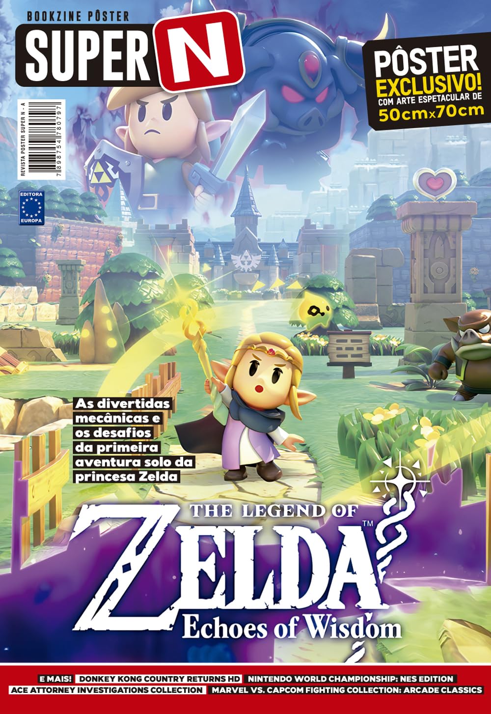 Zelda: Echoes of Wisdom - Superpôster Super N | Amazon.com.br