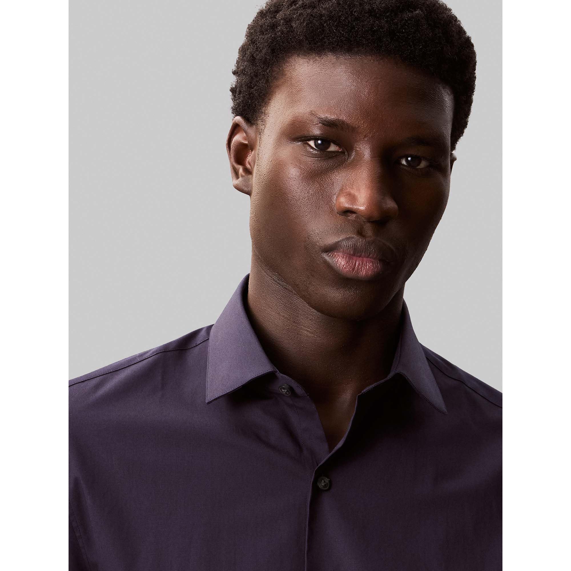 Calvin Klein Camicia Slim Esntl Poplin No Adulto