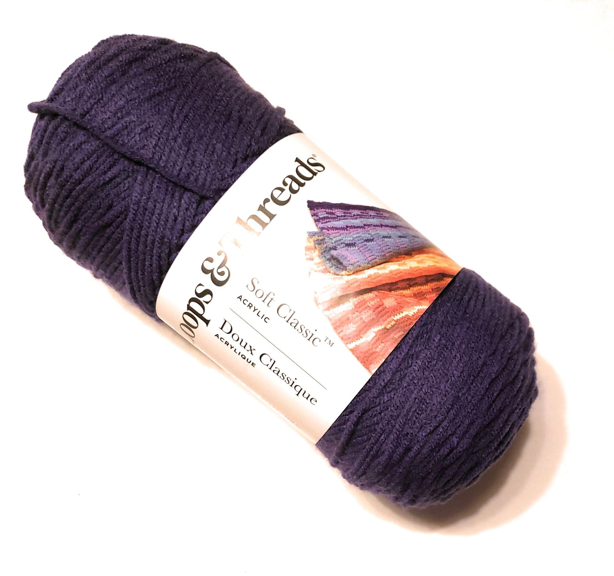 Amazon.com: Soft Classic Yarn by Loops & Threads - Medium (4