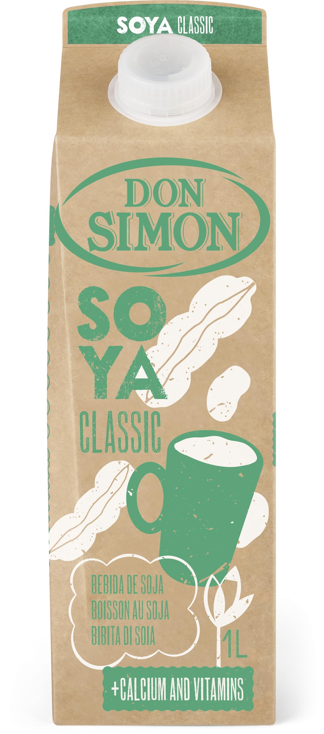 Don Simón Bebida de Soja - 1L cartón